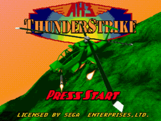 AH-3 Thunderstrike screenshot 3 for Sega CD